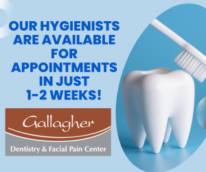 Best-Eden-Prairie-Dentist-Dr-Mike-Gallagher-DDS-Gallagher-Dentistry-and-Facial-Pain-Center-Hygienist-appointments-available-now