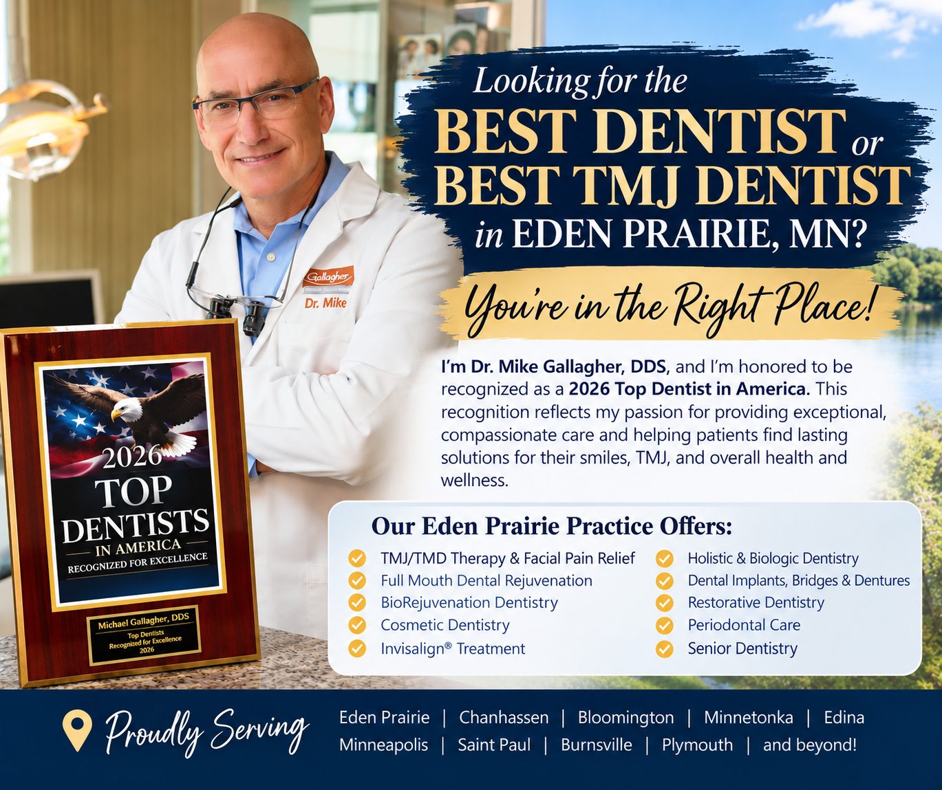 🏆 Looking for the Best Dentist or TMJ Dentist in Eden Prairie, MN?